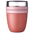 Produktbild: Mepal Lunchbox Ellipse 2tlg. Kunststoff Mauve M (Medium)