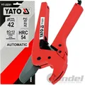 Produktbild: YATO ROHRABSCHNEIDER KRAFTSTOFF-ROHRSCHERE PVC SCHNEIDER SCHLAUCHSCHNEIDER