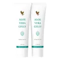 Produktbild: Forever Aloe Vera Gelly, 85% reines Aloe-Vera-Gel, After sun, kühlend, wohltuend, feuchtigkeitsspendend, zieht rückstandsfrei ein, pflegend, glutenfrei, dermatest-zertifiziert, Tube (2 x 118 ml)
