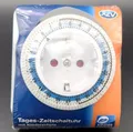 Produktbild: Zeitschaltuhr kompakt, analog, Zeituhr Schaltuhr mechanisch 3680W Steckdose 24h✅