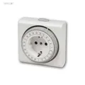 Produktbild: Zeitschaltuhr kompakt, analog, Schaltuhr, Zeituhr mechanisch 3680W Steckdose 24h