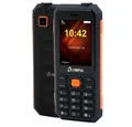 Produktbild: OLYMPIA OFFICE 2283 Handy (Outdoor Handy, Wasserfest, Staubgeschützt, schwarz, orange, Bluetooth)