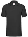 Produktbild: Fruit of the Loom Premium Polo - Farbe: Black - Größe: M