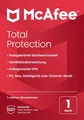 Produktbild: McAfee Total Protection 2026 - 5 Geräte - 1 Jahr inkl. VPN / ESD