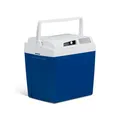 Produktbild: Mobicool ME24 elektrische Kühlbox 23L – 12V und 230V – Kompakte Auto-Kühlbox mit Doppellüfter-System und Kabelfach im Deckel für Camping, Urlaub und Tagesausflüge