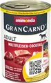 Produktbild: animonda GranCarno Adult Multifleisch-Cocktail (6 x 400 g), Hunde Nassfutter für ausgewachsene Tiere, Nassfutter für Hunde mit 100% frischen, fleischlichen Zutaten, Hundefutter ohne Getreide