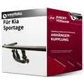 Produktbild: Anhängerkupplung abnehmbar für Kia Sportage 09.2015-06.2018 neu