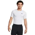Produktbild: Under Armour® Trainingsshirt UA HG ARMOUR COMP SS (1-tlg) Rundhalsausschnitt, leichtes Material, atmungsaktiv weiß M (48/50)