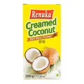 Produktbild: Renuka Kokoscreme im Block 200g 100% Kokosnuss Kokosnusscreme Kokosnuss Creme