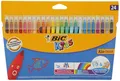 Produktbild: BIC Kids Filzstifte Kid Couleur, Fasermaler zum Malen in 24 auswaschbaren Farben