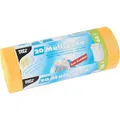 Produktbild: Papstar Müllsäcke 60 Liter, mit Zugband, stark, gelb, 20 Stück