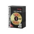 Produktbild: Hama - Slim Jewel Case für Speicher-DVD - Schwarz (Packung mit 10) (51181)