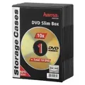 Produktbild: Hama - Slim Jewel Case für Speicher-DVD - Schwarz (Packung mit 10)