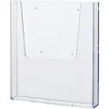 Produktbild: helit Wandprospekthalter H2350202 A4 1Fach PS transparent
