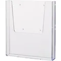 Produktbild: helit Wandprospekthalter H2350202 A4 1Fach PS transparent