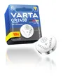 Produktbild: Batterien Knopfzellen CR2450, 10 Stück, Power on Demand, Lithium, 3V, sicherh...
