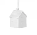 Produktbild: Räder Weihnachtsbaumkugel Design Hänger Hausanhänger Daheim Weiß (6cm)