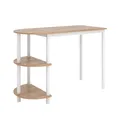 Produktbild: Vicco Küchentisch Freetown, Goldkraft Eiche/Weiß, 110 x 50 cm mit offene Ablagen, geeignet als ESS- oder Arbeitstisch für kleine Küchen