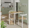 Produktbild: Vicco Esstisch Freetown, Goldkraft Eiche/Weiß, 110 x 50 cm mit offene Ablagen (1-St)