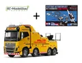 Produktbild: Tamiya 300056362 1:14 RC Volvo FH16 Abschlepper 8x4 + ACU-02 Antriebs-Set