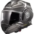 Produktbild: LS2 FF901 Advant X Carbon Horizon Klapphelm, grau-silber, Größe XS für Männer