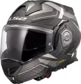 Produktbild: LS2 Motorradhelm FF901 Advant X Carbon Horizon Klapphelm, vorbereitet für Kommunikationssystem,Notfallsystem-Polsterung (EQ