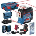 Produktbild: Bosch Professional 12V System Linienlaser GLL 3-80 C (1x Akku 12V, Universalhalterung BM 1, Empfänger LR 7, m. App-Funktion, roter Laser, Innenbereich, max. Arbeitsbereich: 30 m, Tasche, in L-BOXX)