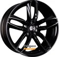 Produktbild: 4x ULTRA WHEELS UA6-PRO Black 8,5x19 ET43 5x112 Alufelgen 19 Zoll