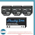 Produktbild: Shelly 2PM Gen3 Smart Switch 2 ‑ Kanäle Mit Messung Energie – Satz Von 3