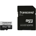 Produktbild: Transcend microSDXC 350V 64GB Class 10 UHS-I U1