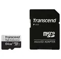Produktbild: Transcend microSDXC-Karte TS64GUSD350V Speicherkarte (inkl. SD-Adapter)