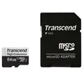 Produktbild: Transcend Transcend High Endurance 350V microSDXC-Karte Class 10, UHS-I inkl. Speicherkarte