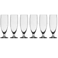 Produktbild: Stölzle Lausitz Imperial Biergläser 6er Set 260 ml – Elegantes Bierglas ideal für Pils & andere Biere – Stilvolle Biergläser aus hochwertigem Kristallglas – Spülmaschinengeeignet & Made in Germany
