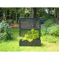 Produktbild: KHW Pflanzkasten groß mit Spalier zentral 100 cm (Anthrazit)
