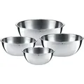 Produktbild: WMF Küchenschüssel-Set 4-teilig Gourmet, Schüssel-Set, Rund, Edelstahl, Edelstahl - Silber