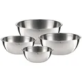 Produktbild: WMF Küchenschüssel-Set Cromargan 4 teilig 16cm 18cm 22cm 24cm