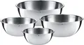 Produktbild: 46025066 WMF Schüssel Set Gourmet (16/18/22/24 cm), 360° Schüttrand, tropffreies