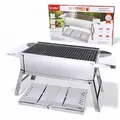 Produktbild: Olymp Handels GmbH Mangal Edelstahl Schaschlik Grill Sputnik Klappbarer Campinggrill