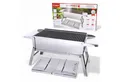 Produktbild: Olymp Handels GmbH Holzkohlegrill Mangal Edelstahl Schaschlik Grill Sputnik Klappbarer Campinggrill