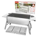 Produktbild: Mangal Sputnik Campinggrill Kohlengrill Grill rostfrei mit Klappbeinen Мангал