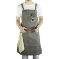 Produktbild: FENNEK Grillschürze | hochwertig verarbeitet | mit Imprägnierung durch Wachsschicht