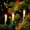 Produktbild: NARVA Lichterkette für Weihnachtsbaum 30 Kerzen Beleuchtung warmweiß 17,4m Innen