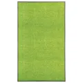 Produktbild: Türmatte Fußmatte Waschbar Grün 90x150 Cm Schmutzfangmatte Türvorleger