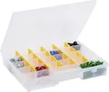 Produktbild: Allit Sortimentskasten EuroPlus 37 x 29,5 x 6 cm transparent Aufbewahrung