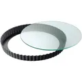 Produktbild: KAISER Inspiration Tarteform Glas-Hebeboden 28 cm Quicheform antihaftbeschichtet