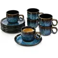 Produktbild: Sänger Espressotassen, Blau, Stein, 12-teilig, 0.08 L, Rund, kratzfest, Kaffee & Tee, Tassen, Espressotassen