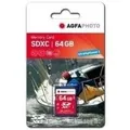 Produktbild: AgfaPhoto 64GB SDXC - 64 GB - Secure Digital Extended Capacity (SDXC) - Multi (10428)