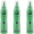 Produktbild: taft Schaumfestiger VOLUMEN 3 x 150ml Haltegrad 3 - für alle Haartypen
