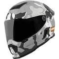 Produktbild: Bogotto Rapto Camo Helm, grau-weiss, Größe XL für Männer