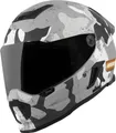Produktbild: Bogotto Rapto Camo Helm, weiß matt/grau, XL